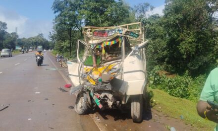 Chain Collision Claims One Life, Truck Overturns on Goa Highway